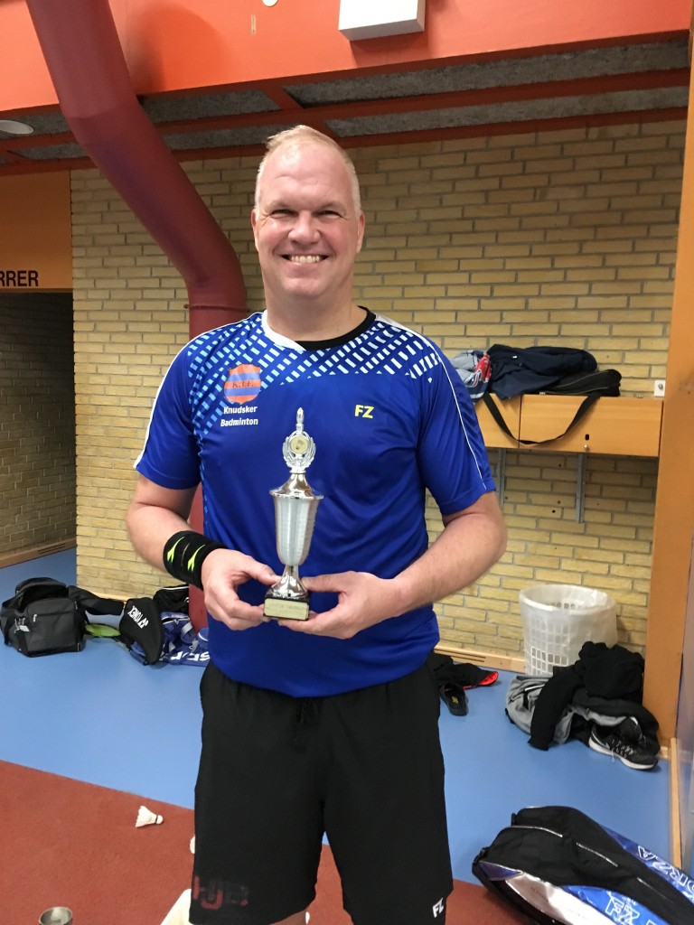 Peter Jensen, årets leder i badmintonafdelingen